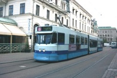 Tram class M31, Gothenburg, 2. September 2003